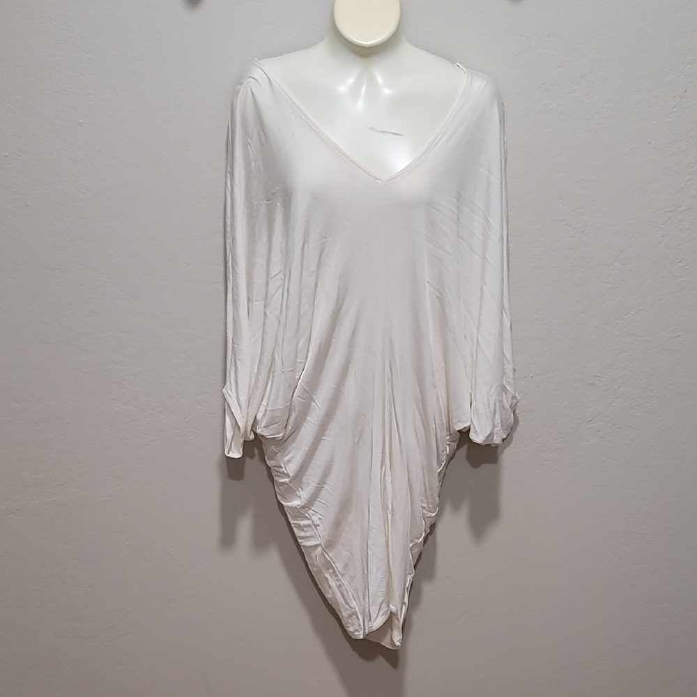Moda International Cream Midi Dress
